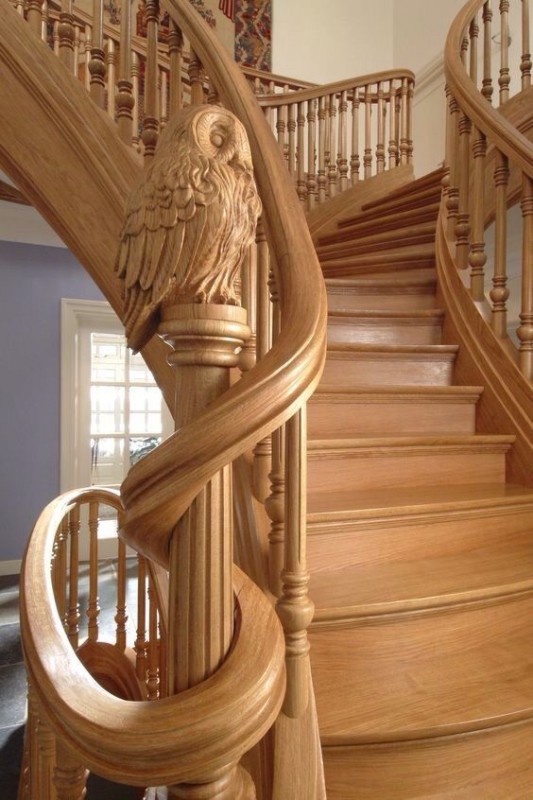 Самые Красивые Деревянные Лестницы Фото